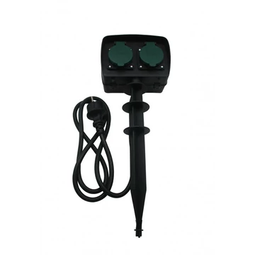 Benson Electric zapichovací záhradný zásuvkový stĺpik s časovačom 011323