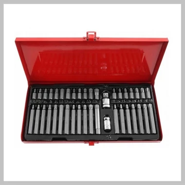 Torx Allen 40-dielna sada bitov 1/2"-3/8"