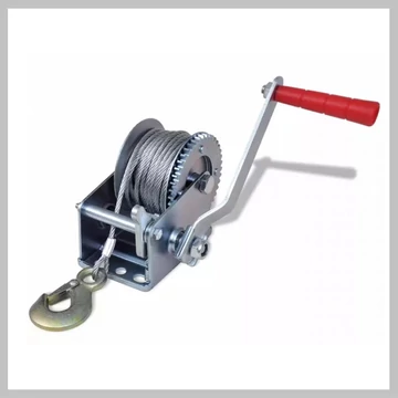 THO Ručný navijak, nosnosť 730 kg wz-3-1600