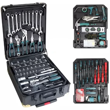 FischerKraft kufrík na kolieskach s 619-dielna súpravou náradia FR-6190