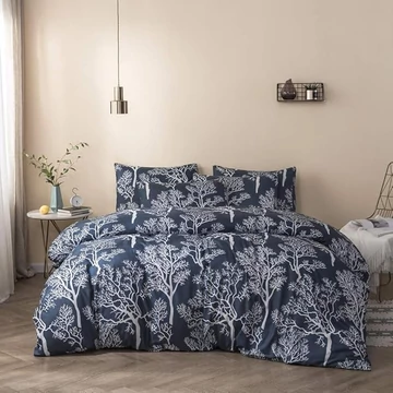 3-dielna posteľná súprava hrubá stálofarebná Dalma 6 SD-17