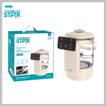 
Winning Star elektrický ohrievač vody, prenosná LED obrazovka rýchlovarná kanvica 1350 W ST-6033