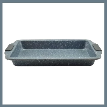 Perfect Home Pekáč s nepriľnavým povrchom, silikónové rukoväte 40,5x26 cm 19136