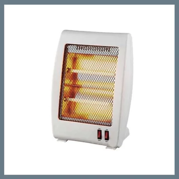 Quartz halogénový ohrievač, teplovzdušný ohrievač 800W 080QT04