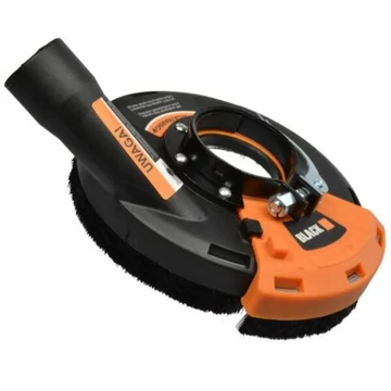 Čierny adaptér na odsávanie prachu uhlovej brúsky - 46011