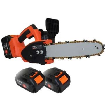 Akumulátorová mini reťazová píla Haina s 2 batériami HM6793