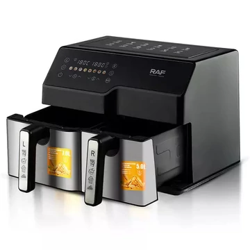 RAF 12-litrová digitálna fritéza - s 2 košmi holm7379