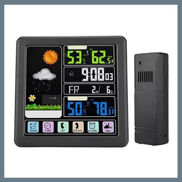 Bezdrôtová meteostanica s alarmom KE24-526