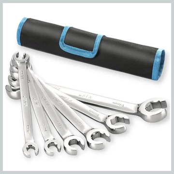 Haina HA-2623 7-dielna sada otvorených očkových kľúčov