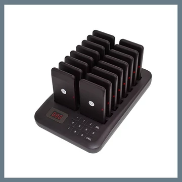 Reštauračný zákaznícky vyvolávací systém – 16 signalizačných jednotiek holm8624