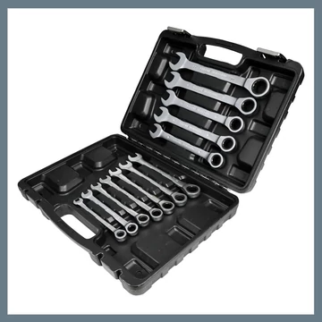 12-dielna sada račňových očkoplochých kľúčov 012323