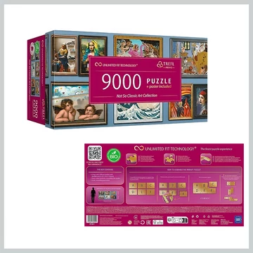 Trefl Puzzle 9000 UFT - Crazy Art 810219