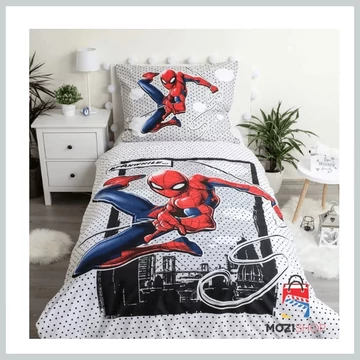 Spider-Man Meanwhile svietiaca posteľná bielizeň 140×200 cm, 70×90 cm JFK028438