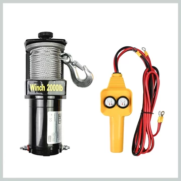 Benson Tools Elektrický navijak – Nosnosť 1 tona, 12V 002920