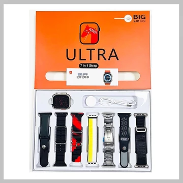 S8 Ultra Full Set Black – Smart hodinky holm8135