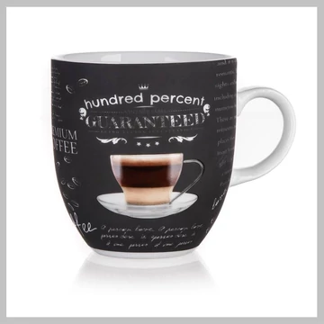 CAFE Hrnček 280 ml, čierny 60223121