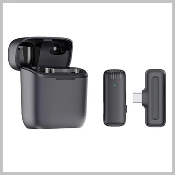 J11 Bezdrôtový mikrofón pre podcasty a streamy holm0088