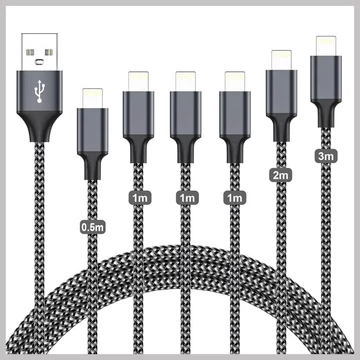 Amoner 6-dielna sada káblov holm8344