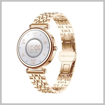 i109 Smart hodinky ružovo-zlaté holm8585