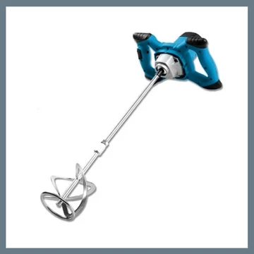 Hitman Elektrická ručná miešačka na farby a maltu, 2 miešacie metly, HT-EMX-3451