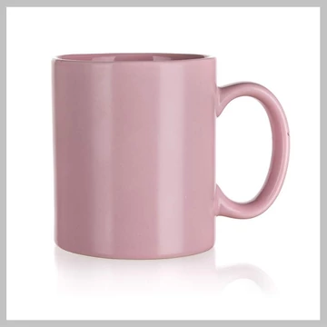 Keramický hrnček MAT 350 ml, svetloružový 60210311