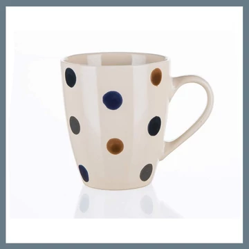 BANQUET DOTS keramický hrnček, 210 ml 60221559