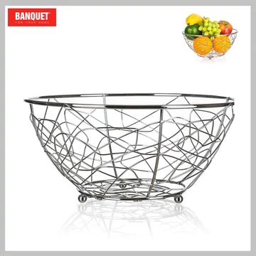BANQUET Kovový ovocný košík VANITY 23 × 11 cm 45201110