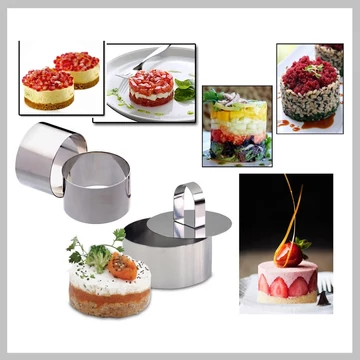 Perfect Home Sada na tvarovanie jedál – kruhová, s vytláčačom 12174