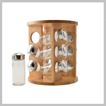 Perfect Home Otočný stojan na koreniny, 12-dielny 13033