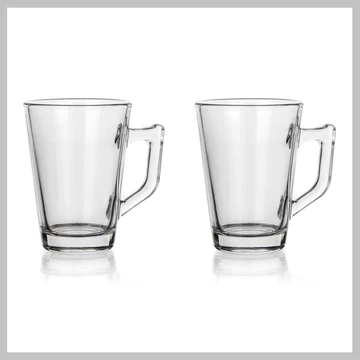 Súprava sklenených hrnčekov 260 ml, 2 ks 59KEEPA10T21WP