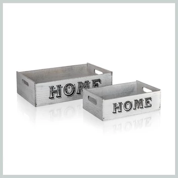 HOME DECOR dekoratívna súprava boxov – HOME, 2 ks 63917668