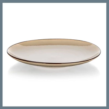 BANQUET PALAS plytký tanier 27 cm, krémový 60322802