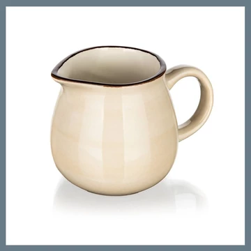 BANQUET PALAS keramický džbán 350 ml, krémový 60322813