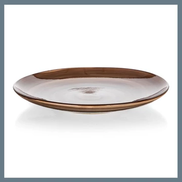 BANQUET PALAS dezertný tanier 21,5 cm, hnedý 60322817