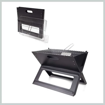 HAPPY GREEN FLAT piknikový gril 50BBQ0162