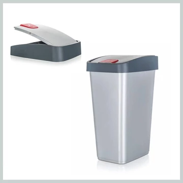 KEEEPER odpadkový kôš, 45 L, 61,5 x 40 x 30 cm, sivý 53995011