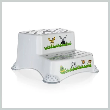 BANQUET 4KIDS dvojstupňový schodík – JUNGLE, 40 x 37 x 21 cm 53995353