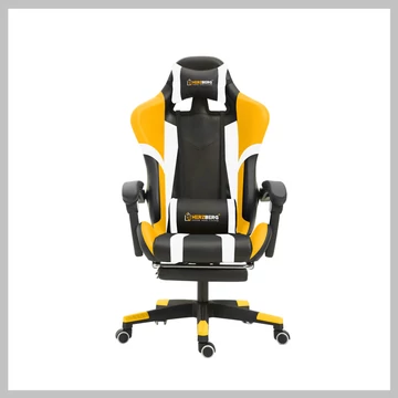 Herzberg Tric Gamer Stolička, žltá HG-8083-YLW

