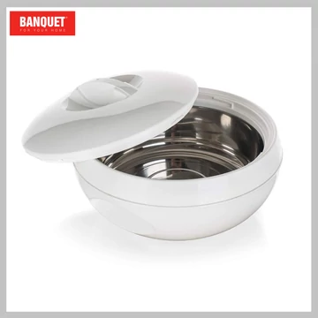 BANQUET Krytá termoska AVANZA 3,5 l, biela 15975205