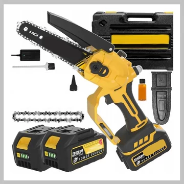 FLINKE Akumulátorová reťazová píla 68V, 6" s dvoma batériami FK-6043