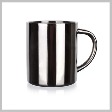 Banquet Nerezový dvojstenný hrnček 300 ml – 48SM9510-Z