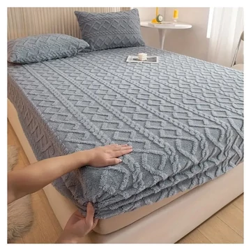 Ultra mäkká plachta / chránič matraca 180 × 200 cm, modrá HM251626K