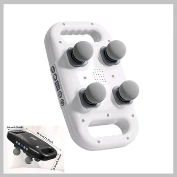 4-hlavová masážna pištoľ na hlboké svaly 4MS2