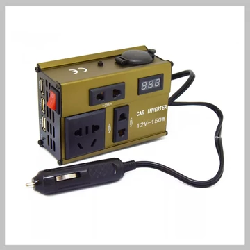 Mini autoadaptér – menič napätia 150W KE22-583