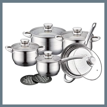 Royalty Line 12-dielna sada nerezových hrncov RL-1232