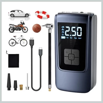 Prenosný digitálny autokompresor JP692604