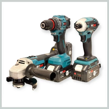 Hitman 3-dielna profesionálna akumulátorová sada náradia 62V HT-BACD-3777LX