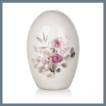 BANQUET ROSE keramická soľnička a korenička, 8 cm 60322090