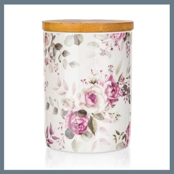Keramická dóza BANQUET ROSE s vekom, 13 x 10 cm 60322095