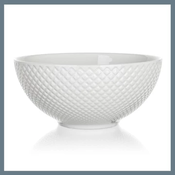 BANQUET DIAMOND LINE keramická miska, 15,4 cm, biela 60322124